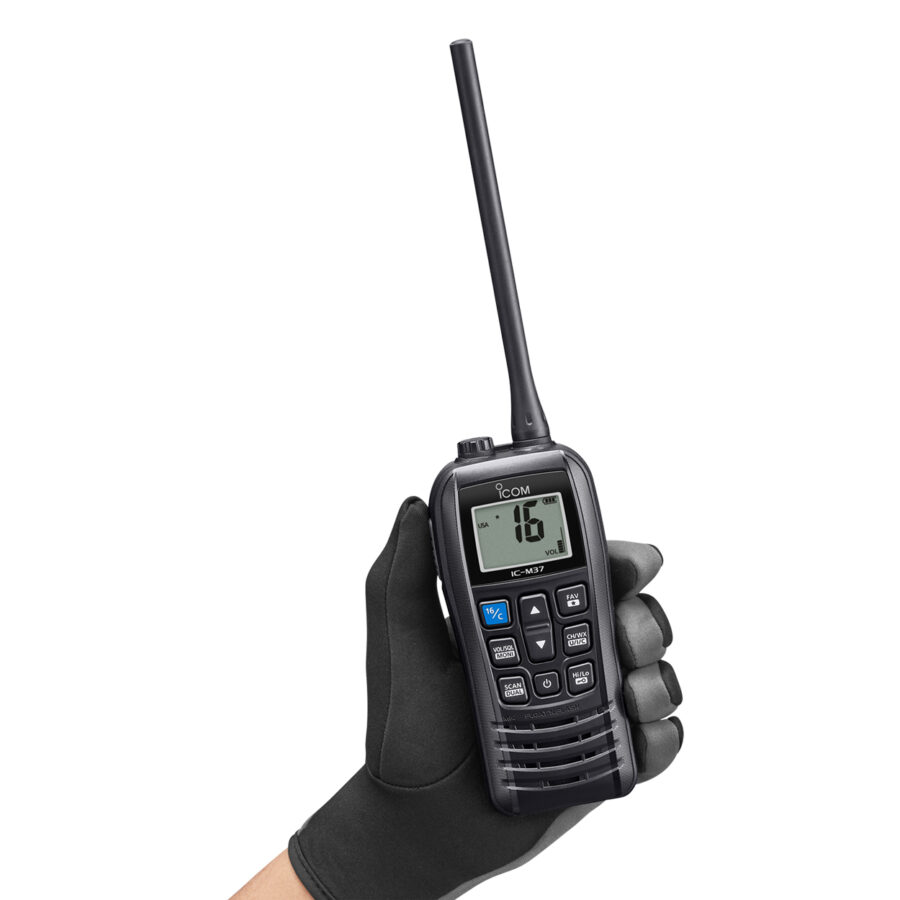 Icom Ic M Floating Handheld Vhf Marine Radio